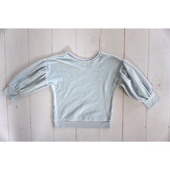Garanimals Light Blue Girls' Puff Sleeve Top - Size 4T - Picture 1 of 3